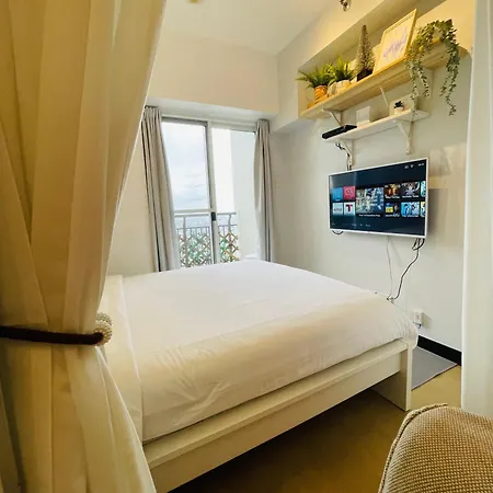 Free Car Parking - Sheridan North 1Br Apt Near Bgc